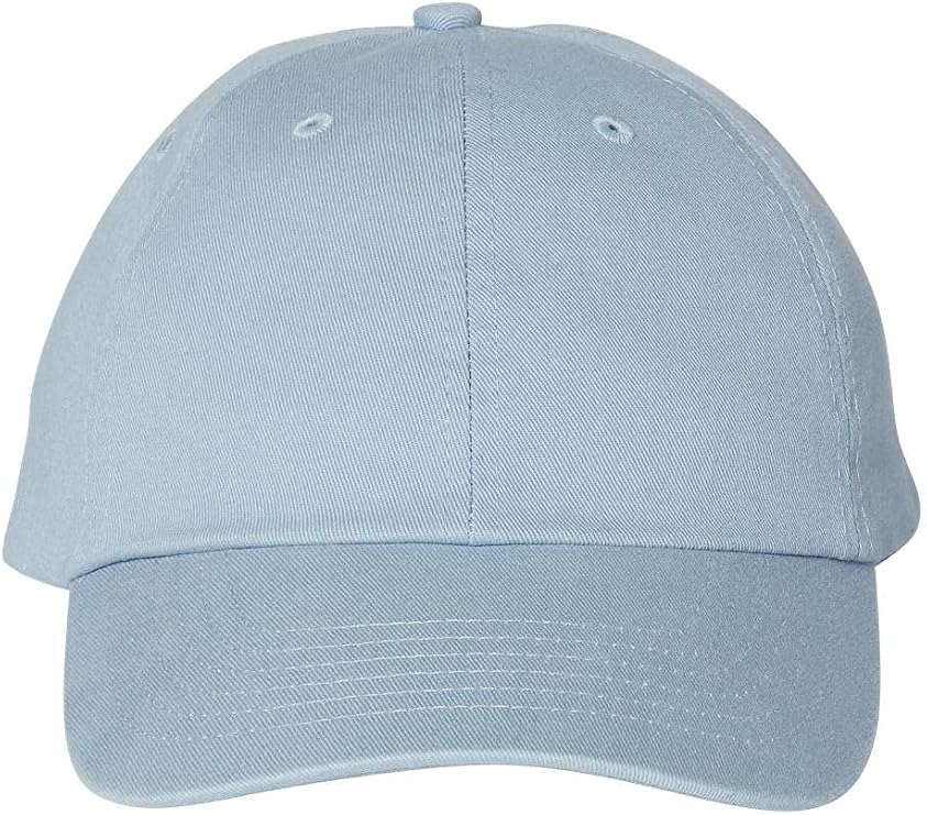 Adult Bio-Washed Classic Dad Hat - VC300A - Adjustable - Baby Blue