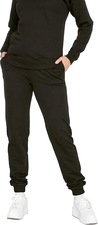 Long Tall Sally LTS Tall Cuffed Drawstring Sweatpants Joggers Grey