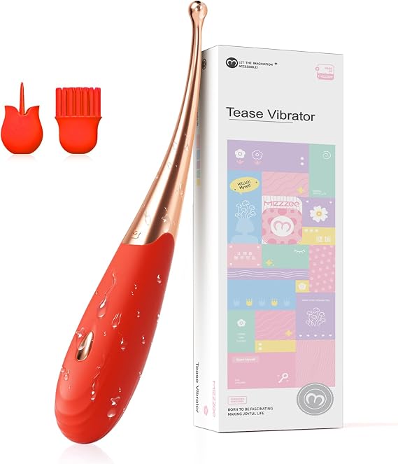 Portable Vibrating Massager -Clitioral Sucker Relaxes Muscles Viboatars Toy 7 Modes Couples - Vibratorsmassager Electronic for Foot or Neck Silent Personal Adult Tools Relaxation PW02 (red)