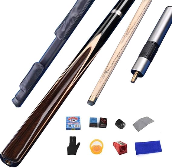 Cue Sticksプールキュースティックキュー、調節可能なエクステンション付き、57インチプロフェッショナルプールキュースティックビリヤードプールキュースティック11.5mmチップビリヤードキュースティック商用キュースティックプールスティックプールスヌーカーキューC