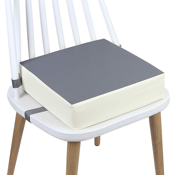 Toddler Booster Seat for Kitchen Chair, Waterproof PU Chair Cushion