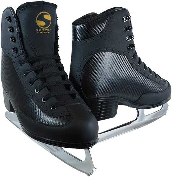 Jackson Softec Nova Mens Ice Figure Skates | Comfortable Figure Skates for Ice Skating & Recreational Figure Skating, Ice Skates for Men - Medium Width