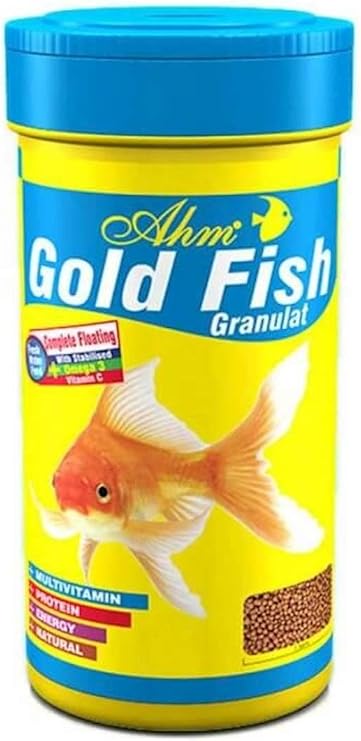 Ahm Gold Granulat 100 Ml Balık Yemi