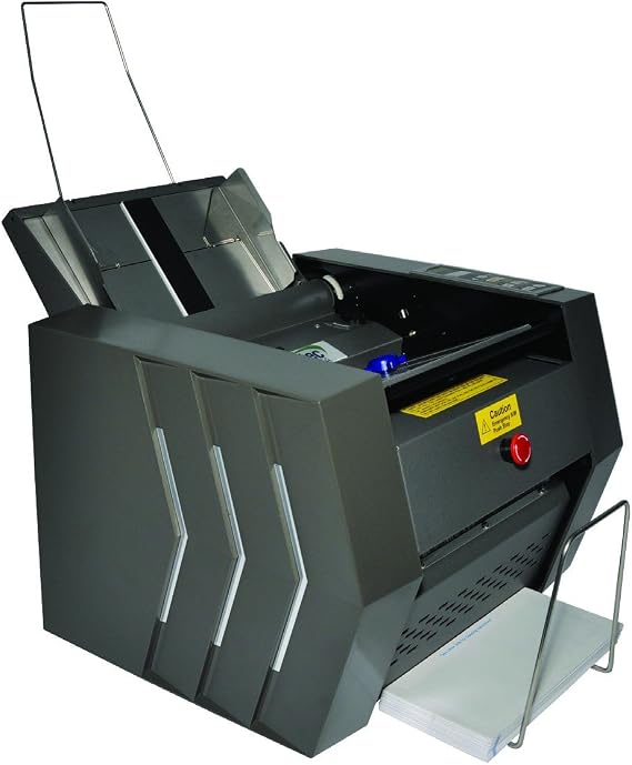 MBM ES0784 Model ES 5500 Pressure Sealer, LCD Touchpad Controls with Counter, Processes More Than 5500 Forms Per Hour, Deep 150 Sheet Feed Table, Double Feed Detection to Stop Misfeeds