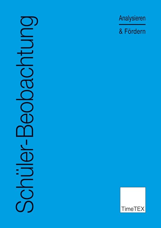 TimeTEX Student Observation Book A4