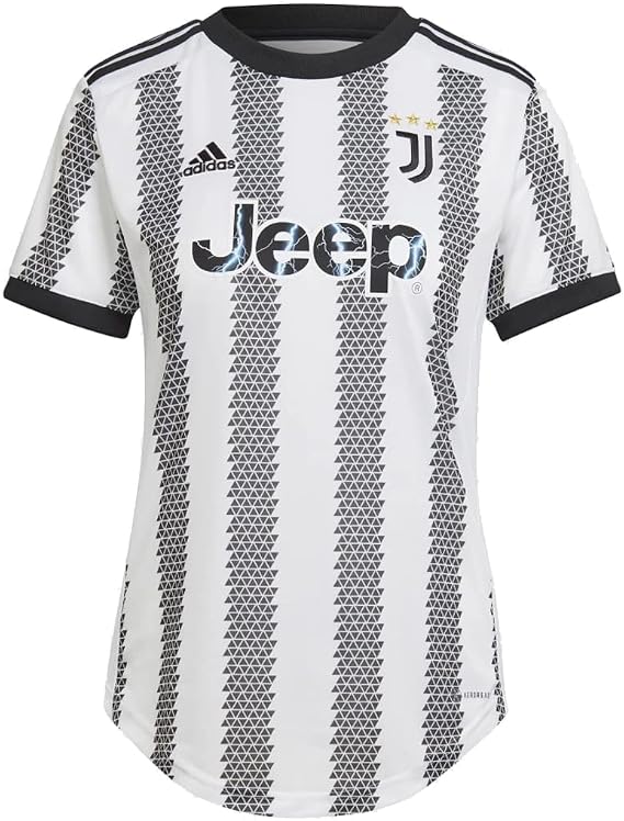 adidas Juventus 22/23 Home Women's Jersey (as1, Alpha, m, Regular, Regular, Medium) White/Black