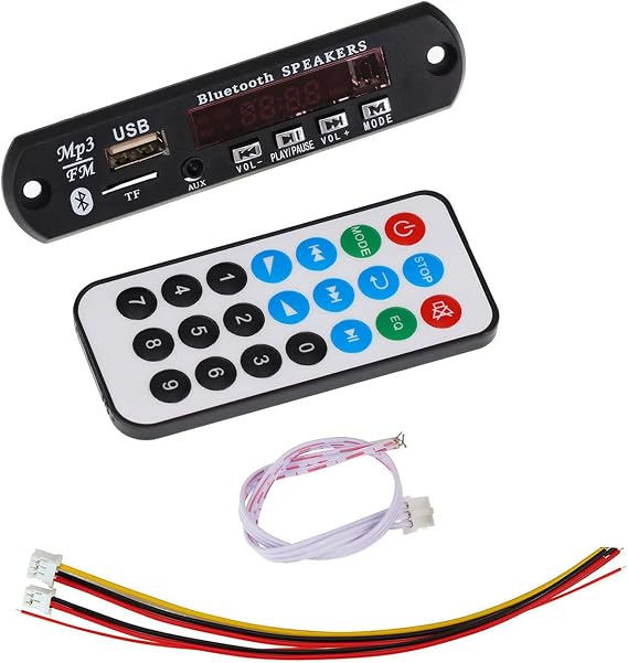 Super Digital WAV Lossless decoding Board MP3 decoding Board Player with FM Radio 12V Power Supply