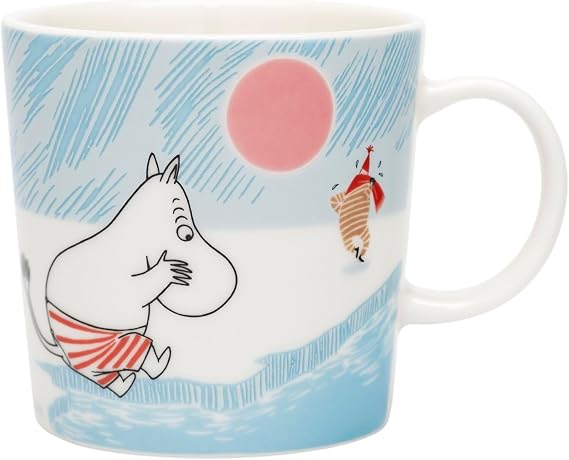 Moomin mug 0.3l 10oz Ice Swimming