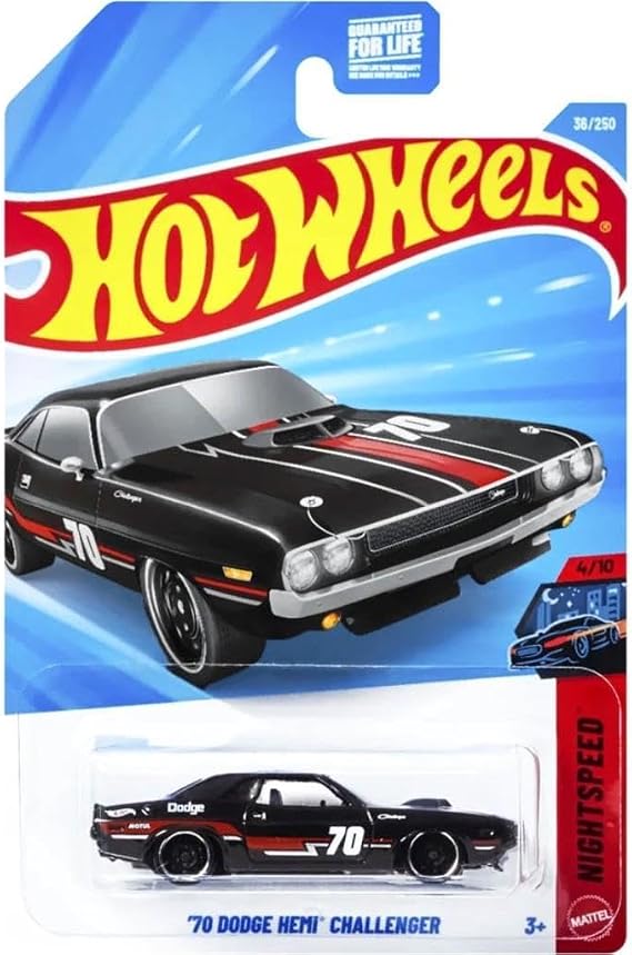 Hot Wheels Tekli Arabalar70 Dodge Hemi Challenger JJK79 (KISA KART)