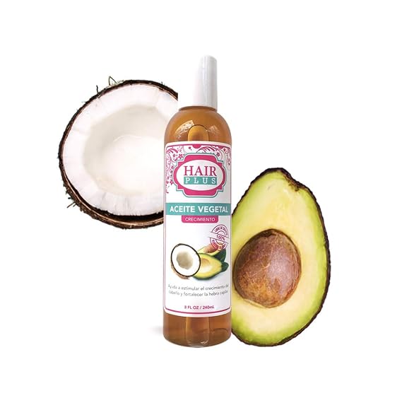 Hair Plus Aceite Vegetal (8 Oz)
