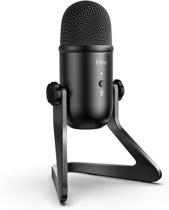 FIFINE K678 USB Podcast Microphone for Recording Streaming