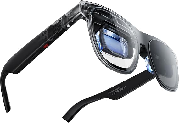 XREAL One Pro AR Glasses with X1 Chip, Native 3 DoF, Real 3D, 57FOV 171" 120Hz FHD Display, X-Prism Optics, XR Glasses for iPhone 17/16, Steam Deck, ROG, Mac, PC, Android & iOS M (IPD 57-66mm)
