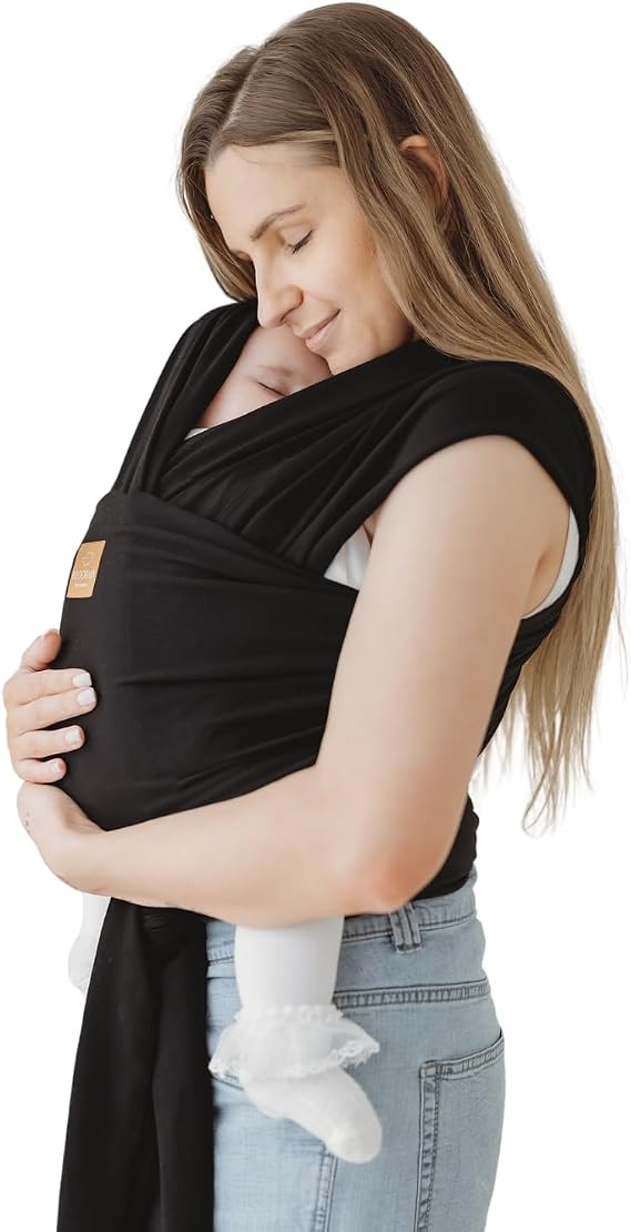Baby Sling Wrap Newborn to Toddler Carrier, Stretchy Baby Wraps - Baby Sling Safety Tested, Hands-Free Baby Wrap Carrier, Newborn Sling - Baby Carrier