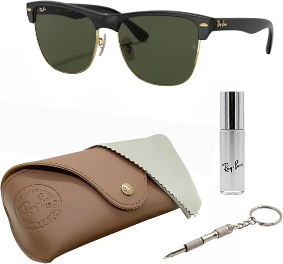 Ray-Ban RB4175 CLUBMASTER OVERSIZED Sunglasses with Official RAYBAN Kit