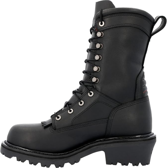 ROCKY Code Red Logger Fire Boot