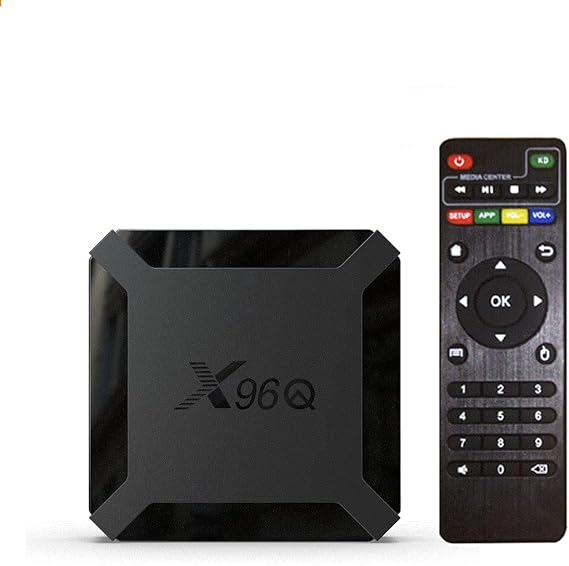 Android 10.0 TV Box, Android TV Box 2GB RAM 16GB ROM Allwinner H313 Quad-Core 64bit with WiFi 2.4GHz USB 3.0 Ultra HD 4K H.265 WiFi Home TV Box
