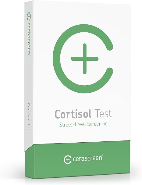 Cerascreen® Cortisol Test Kit – Cortisol Mirror Quick & Easy With Self-test at Home * * * Certified Laboratory Detailed Result Report