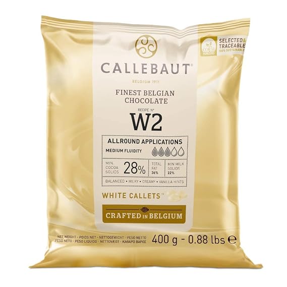 Chocolat Blanc Callebaut 400G