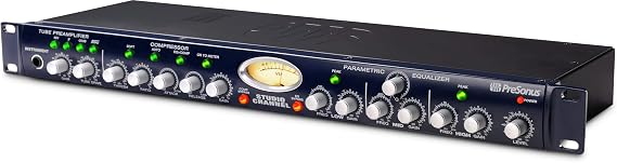 PreSonus STUDIOCHANNEL Vacuum-Tube Channel Strip, Blue