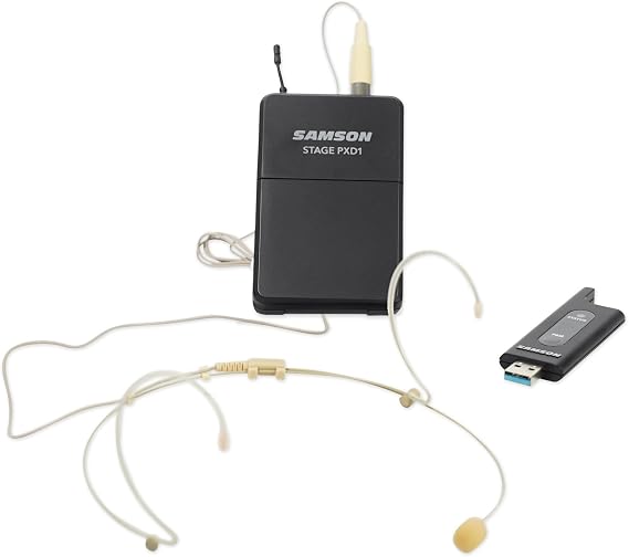 Samson SWXPD1BDE5 Stage XPD1 Headset - USB Digital Wireless System