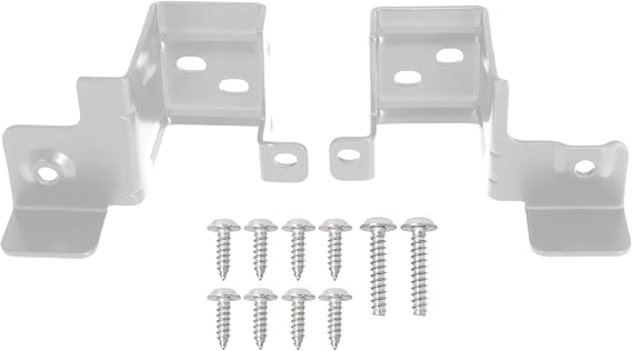 Replacement GFA24KITL Stacking Kit for G-E 24 Inch Wide Washers and Dryers, Stack Bracket Kit 24 In Front Load Laundry Stacking Kit, White