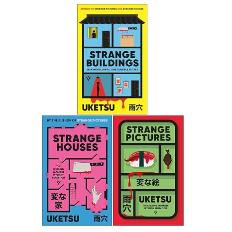 Strange Houses, Strange Pictures & Strange Buildings 3 Books Collection Set by Uketsu