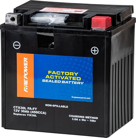 Fire Power Battery - Sealed Factory Activated CTX30L (FA) FT