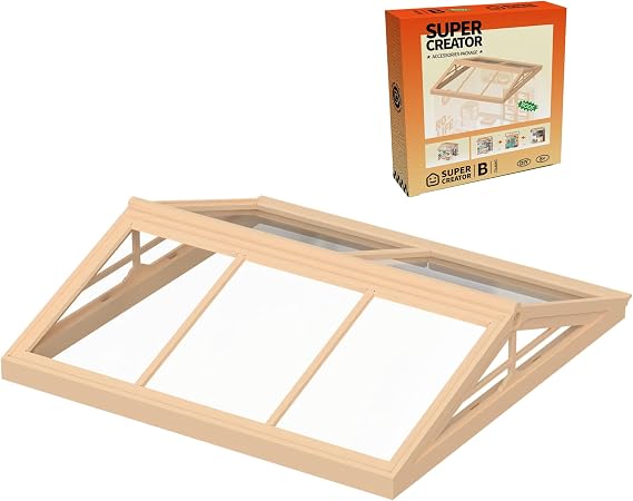ROBOTIME Dust Proof Roof for Super Creator Super Store Age 8+