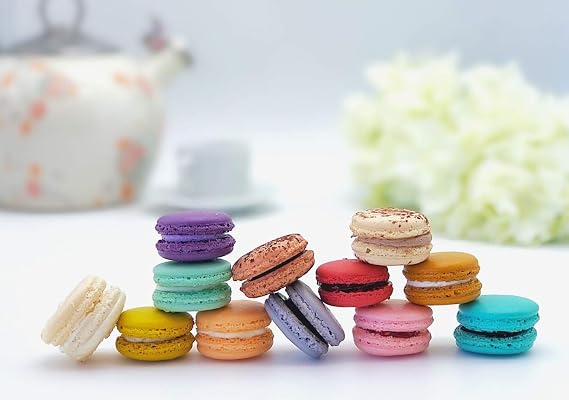 12 Pack Assorted French Macaron