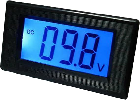 DC 0-599.9V 600V Blue LCD Digital Volt Panel Meter Voltmeter