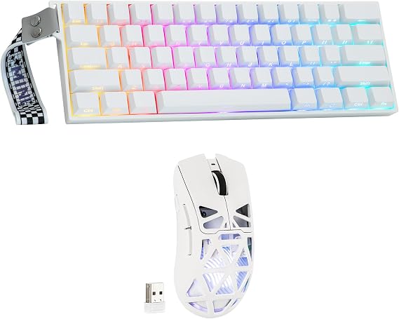 MechLands Aula Mini60 HE PRO Hall Effect Keyboard with SC620 Gaming Mouse