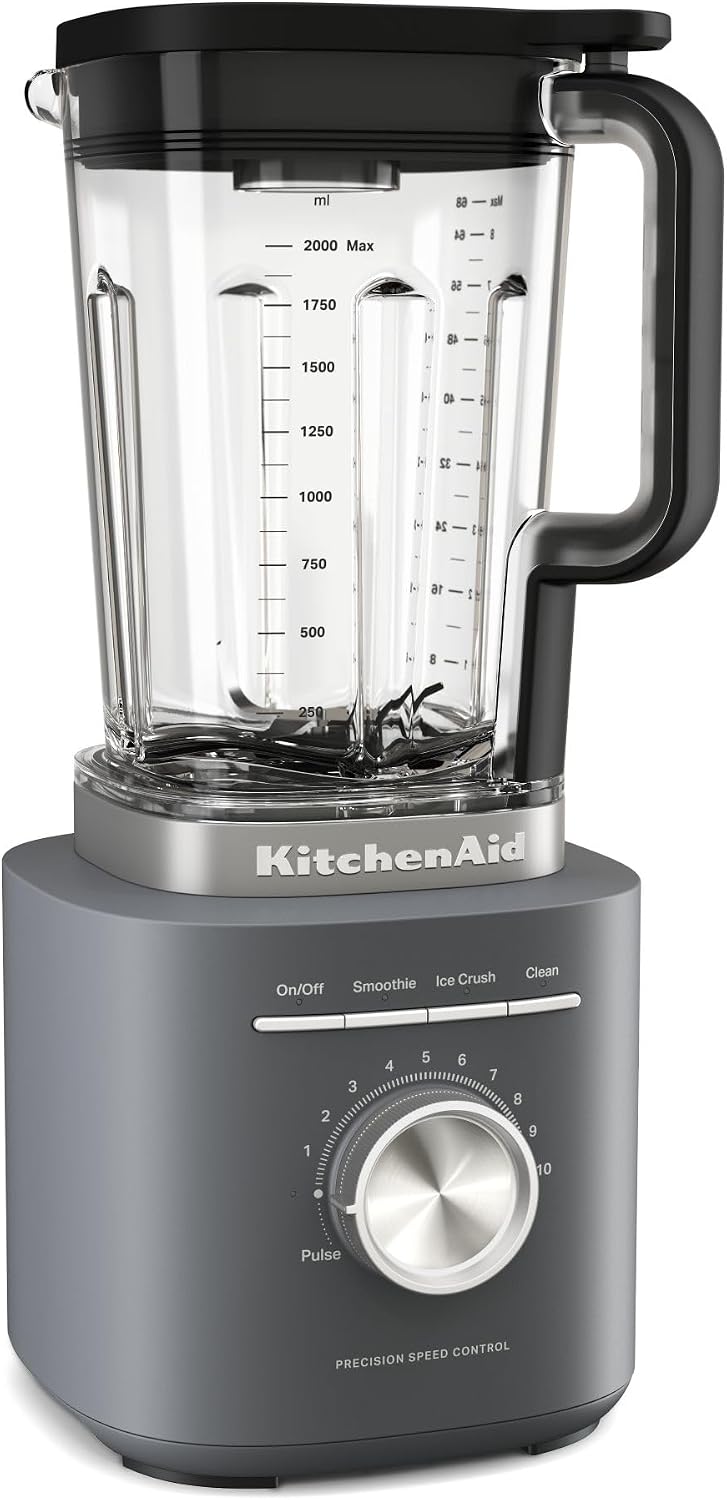 KitchenAid Pure Power Blender 2 L - 5KSB2073 Charcoal Grey