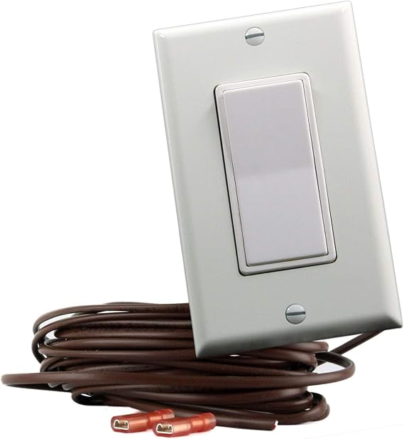 Firegear Wired Wall Mount Switch (FG-WS), On/Off