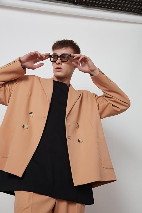 Kruvaze Oversize Ceket