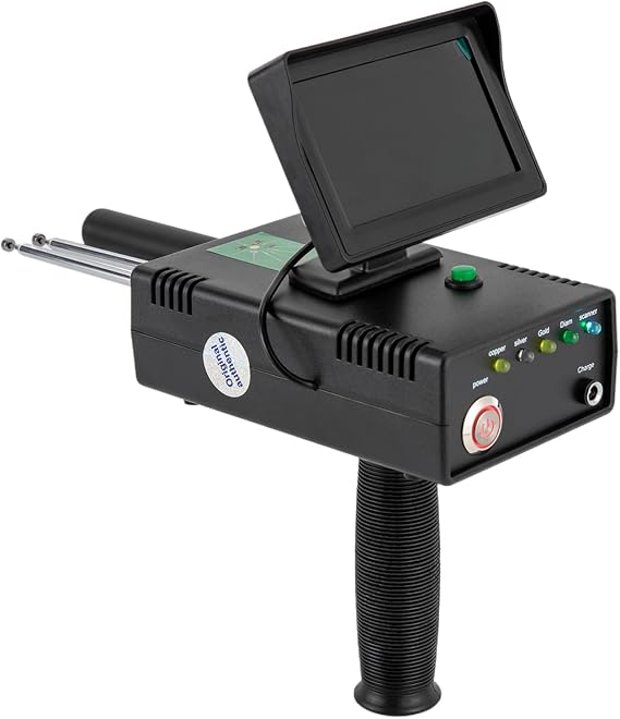 Metal Detector 3937ft Range 98.4ft Depth Treasure Scanner High Accuracy Underground Metal Detector Locator for Adults Professional,Used to Find Gold, Silver, Copper and Diamonds