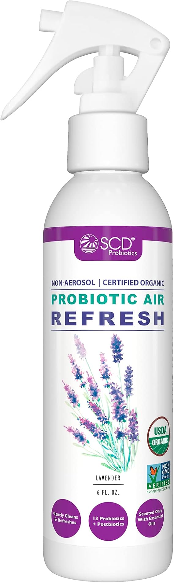 SCD Probiotics Air Refresh Probiotic Odor Eliminator Spray (6 floz)
