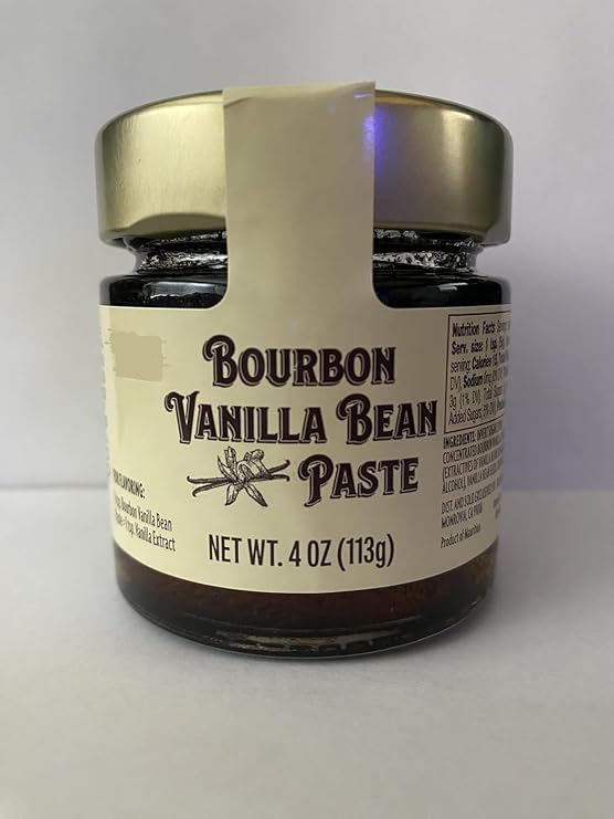 Trader J Bourbon Vanilla Bean Paste ~ 4oz