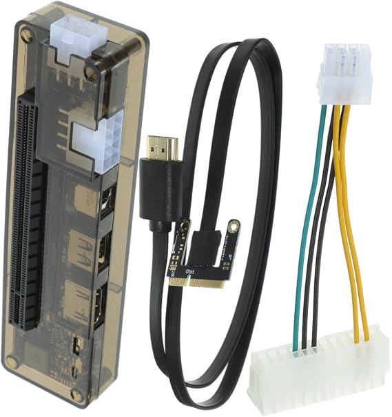 Toddmomy Graphics Card Docking Station USB 1.0 1.1 2.0 Abs Pci-e X16