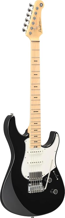 Yamaha Pacifica Standard Plus Electric Guitar Maple Fingerboard With Gig Bag, Black | Maple fingerboard, gig bag included