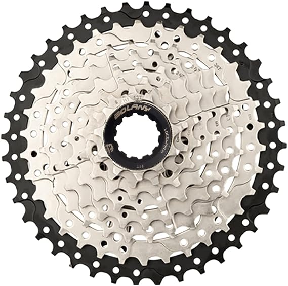 BOLANY Bike 8/9/10 Speed Cassette 11-25T/32T/36T/40T/42T/46T/50T Fit for MTB Bike, Road Bicycle, Lightweight Cassette, Compatible with Shimano SRAM Sunrace