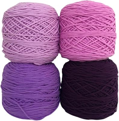 100g200g Balls of Assorted tufting Yarn,Gradient Color Series,Fiber Acrylic Mixed Yarn Set for Knitting,Crochet,Poke Embroidery,Professional 8ply Strands Thread Ball,Bright Colored