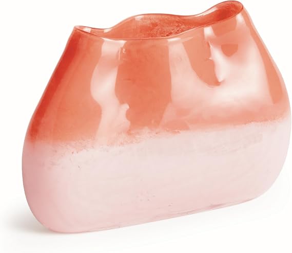 Napa Home & Garden Malina Wide Vase 6.75" x 10" Small Pink