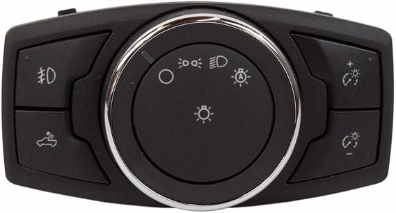 Motorcraft SW7421 Headlight Switch, Black