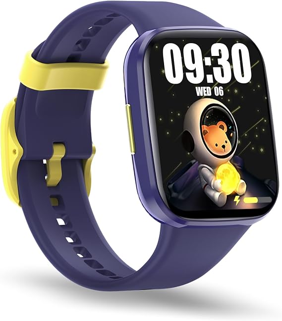 YoYoFit Smart Watch for Kids with/Without APP, 1.69" Fitness Tracker Watch Pedometer, Heart Rate Sleep Monitor, Calorie Step Counter, IP68 Waterproof Smartwatch for Girls Boys Teens 5-15, Blue