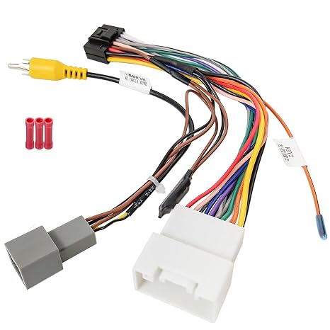 20Pin Radio Wiring Harness 16Pin ISO Connector for Mitsubishi