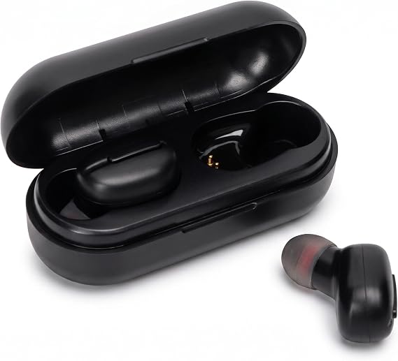 Language Translator Earbuds, 84 Languages Voice Translator Earphones with Noise Reduction, Portable Device for Travel and Language Learning, Black