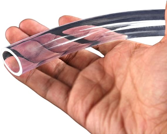 Clear PVC Tubing Multipurpose Air Hose Pipe Clear Flexible 10Mm ID X 12Mm OD,Length: 50 meter