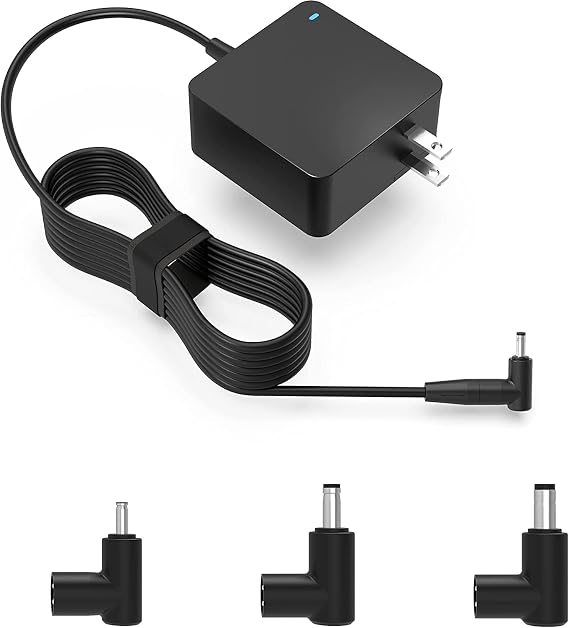 Superer Charger Fit for Asus Vivobook 15 16 17 Flip 14, S15 S14 S13, Go 15 14 12, Fit for Zenbook UX/ASUSPRO/Expertbook/Transformer Book/ImagineBook/Eeebook Models Laptop Round Port 65W 45W 33W | Fit for Vivobook S15/S14/S13, Go 14/15/12, Fit for Zenbook UX, ASUSPRO, ExpertBook, Transformer Book, ImagineBook & EeeBook