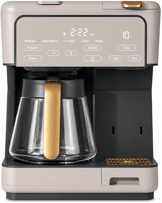 Multi-Brew Coffee Maker 12-cup carafe or a single-serve cup (Porcini Taupe)