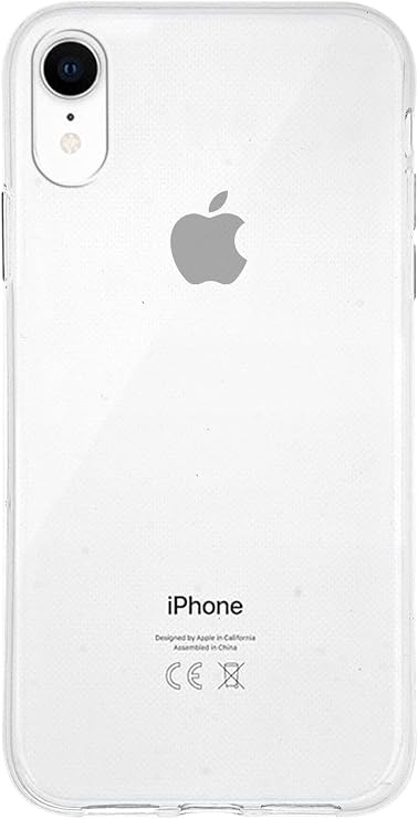 KZY İLETİŞİM Apple iPhone XR ile uyumlu Kapak 1mm Şeffaf Silikon Kılıf
